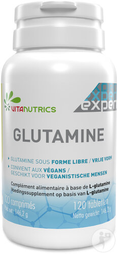 Vitanutrics Vitaglutamine 120 Tabletten