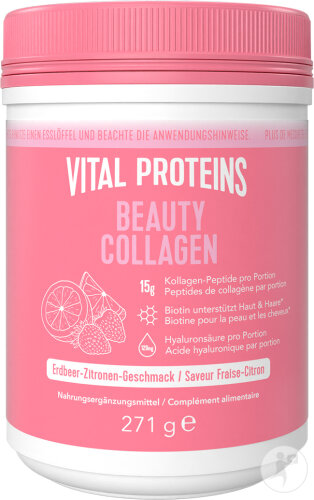 Vital Proteins Beauty Kollagen Erdbeere Zitrone Pulver 271g