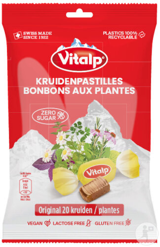 Vitalp Zuckerfreie Bonbons Original 75g