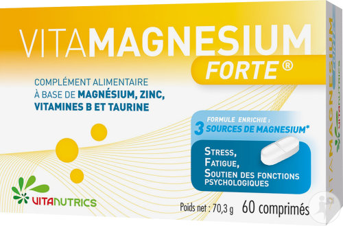 Vitanutrics Vitamagnesium 3 Magnesiumsalze 60 Tabletten