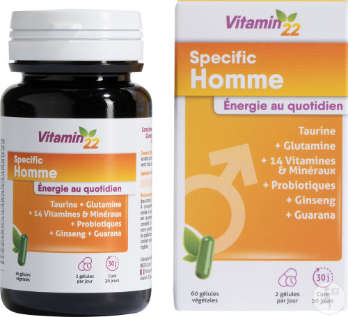 Vitamin'22 Specific Für Männer 60 Kapseln