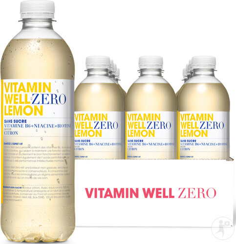 Vitamin Well Zero Citroen 12x500ml