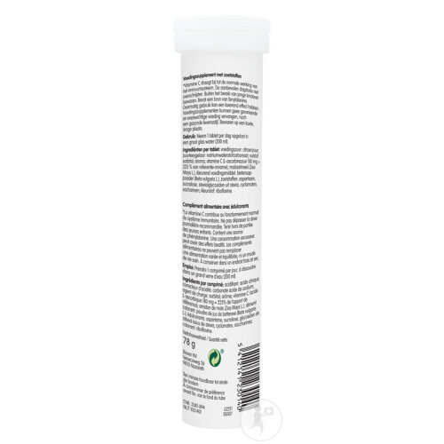 Biover Vitamin C Brausetablette 20 Stück-2