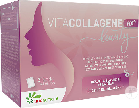 Vitanutrics Vitacollagene HA Beauty Kollagenpeptide Bio 21 Beutel