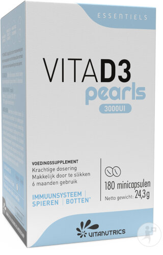 Vitanutrics Vitad3 Pearls 180 Kapseln