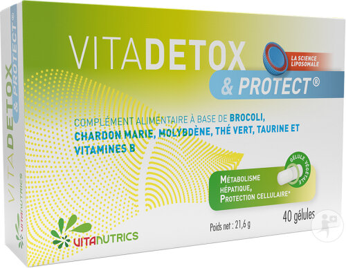 Vitanutrics VitaDetox & Protect 40 Kapseln