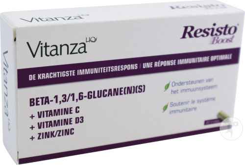 Vitanza HQ Resisto Boost Vegetarische Kapseln 30x450mg