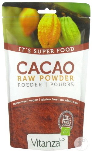 Vitanza HQ Superfood Rohes Kakao Pulver Beutel 200g