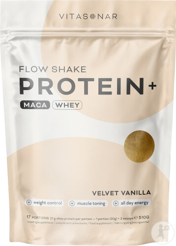 Vitasonar Protein+ Shake Whey Velvet Vanilla 510g