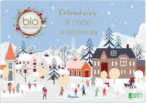 Vitavea BioNutrisanté Bio Adventskalender Tees 100% 24 Beutel