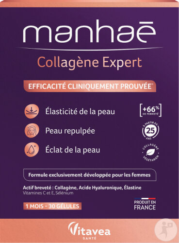 Vitavea Manhaé Collagen Expert 30 Kapseln