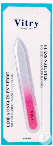 Vitry Glasnagelfeile Fluorosa Griff 1 Stück