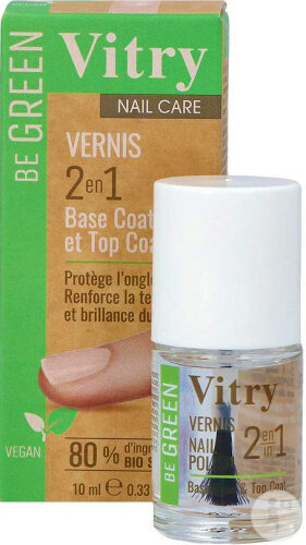 Vitry Be Green Nagellack 2In1 Base Coat Und Top Coat 10ml