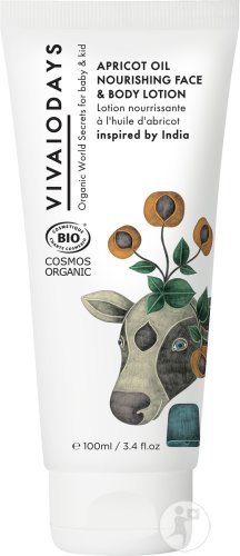 Vivaiodays Nährende Lotion Mit Aprikosenöl Gesicht Und Körper Tube 100ml
