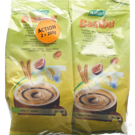 Vogel Bambu Früchtekaffee Instant Refill 2x200g