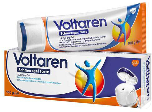 Voltaren Schmerzgel Forte 23,2mg/g Gel Tube 100g