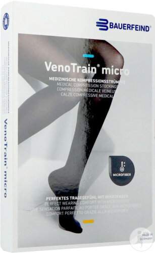 VenoTrain Micro Erwachsene C1 Orthopädische Feste Unterstützung Lang Plus Karamell M 1 Paar