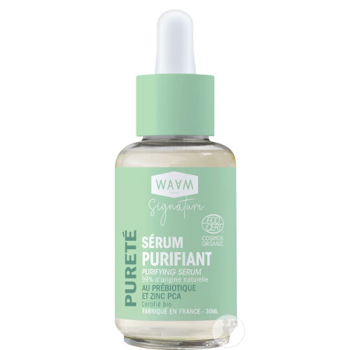 Waam Reinigungsserum Mit Präbiotikum Und Zink-PCA Pipettenflasche 30ml