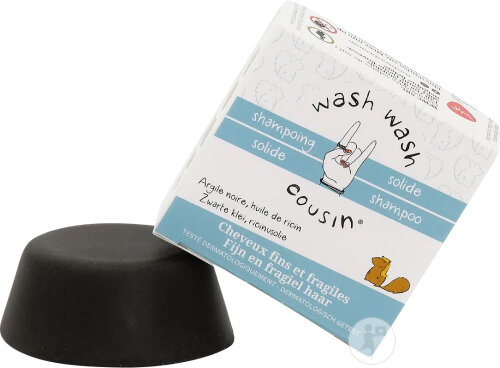 Wash Wash Cousin Festes Shampoo Dünnes Und Brüchiges Haar 70g