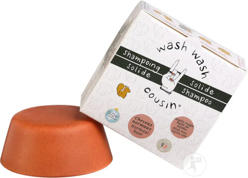 Wash Wash Cousin Festes Shampoo Normales Haar 70g