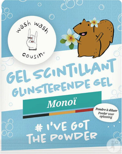 Wash Wash Cousin Glitzerndes Gel Pulver 20g