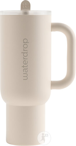 Waterdrop Explorer Thermo Becher Off-White 1100ml