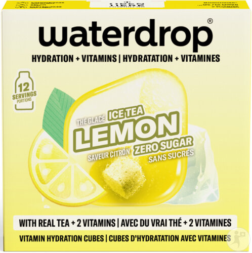 Waterdrop Microdrink Getränkewürfel Eistee Zitrone 12 Stück