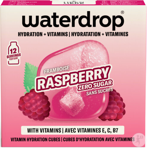 Waterdrop Microdrink Getränkewürfel Mit Vitaminen Himbeere 12 Stück