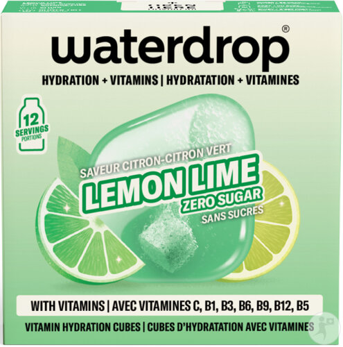 Waterdrop Microdrink Getränkewürfel Mit Vitaminen Zitrone-Limette 12 Stück