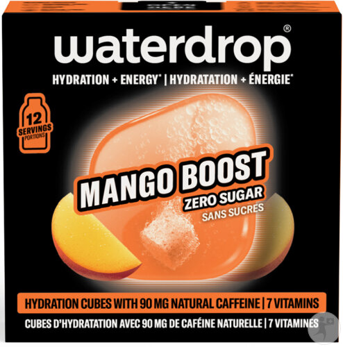 Waterdrop Microenergy Hydration Und Energie Mango Boost 12 Cubes