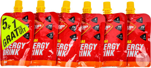 Wcup Energy Drink Banane Gel 6x80g