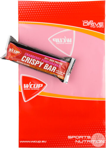 Wcup Knuspriger Riegel Cranberry-Granatapfel 10x40g