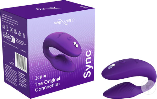 We-Vibe Sync 2 Purple Vibrator 1 Stück