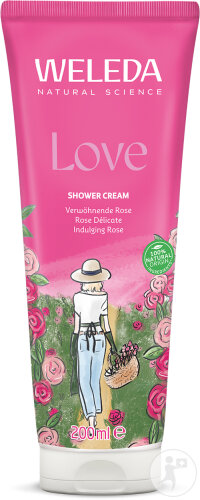 Weleda Aroma Shower Love Duschcreme Tube 200ml