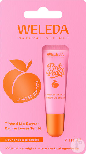 Weleda Pink Peach Getönter Lippenbalsam Limitierte Edition 7ml