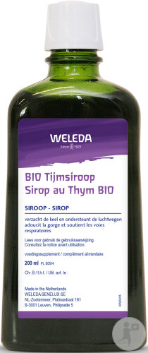 Weleda Thymian Sirup Bio Flakon 200ml
