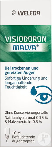 Weleda Visiodoron Malva Augentropfen Flasche 10ml