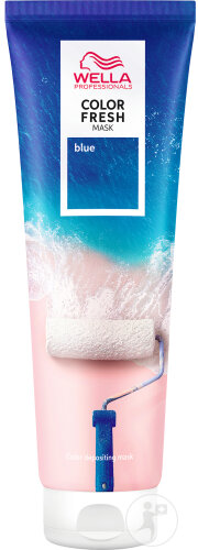 Wella Professionals Color Fresh Mask Vorübergehende Haarfarbe Blue Tube 150ml