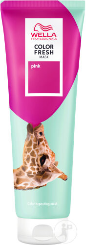 Wella Professionals Color Fresh Mask Vorübergehende Haarfarbe Pink Tube 150ml