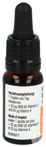 Wild Vitamin D3K2 Wild Tropfen 10ml-2