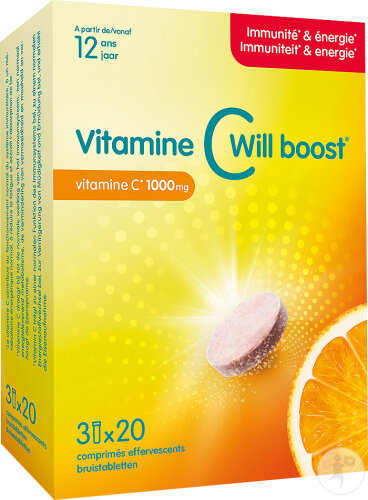 Will Pharma Vitamin C Will Boost 60 Brausetabletten