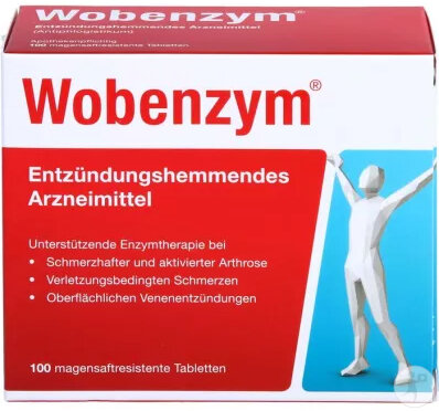 Wobenzym 100 Magensaftresistente Tabletten