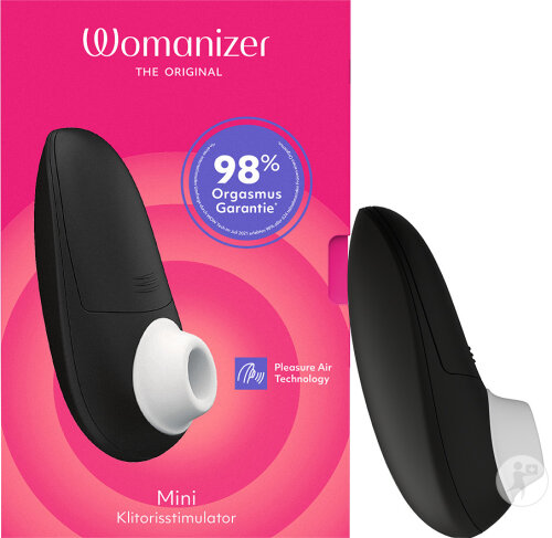 Womanizer Mini 2 Klitorisstimulator Schwarz 1 Stück