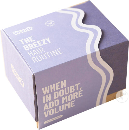 Wondr The Breezy Hair Routine Geschenk-Set Mit 3 Produkten