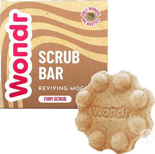Wondr Mocha Belebender Peeling-Bar 110g