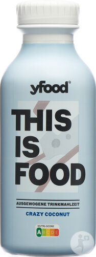 YFood Trinkmahlzeit Crazy Coconut Flasche 500ml