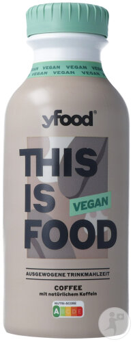 YFood Trinkmahlzeit Veganes Kaffee Flasche 500ml