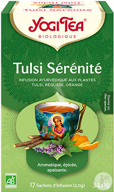 Yogi Tea Bio Serenity Tulsi Tee 17 Beutel