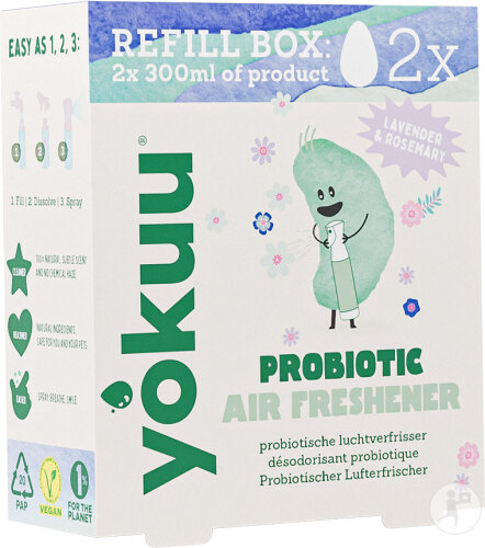 Yokuu Probiotischer Lufterfrischer Nachfüllung 2 Perlen