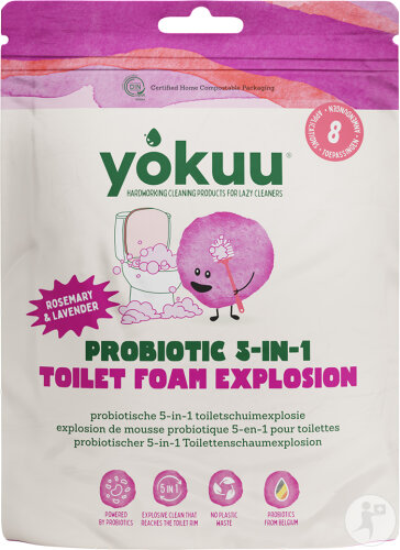Yokuu Probiotischer WC-Schaum 5in1 800g